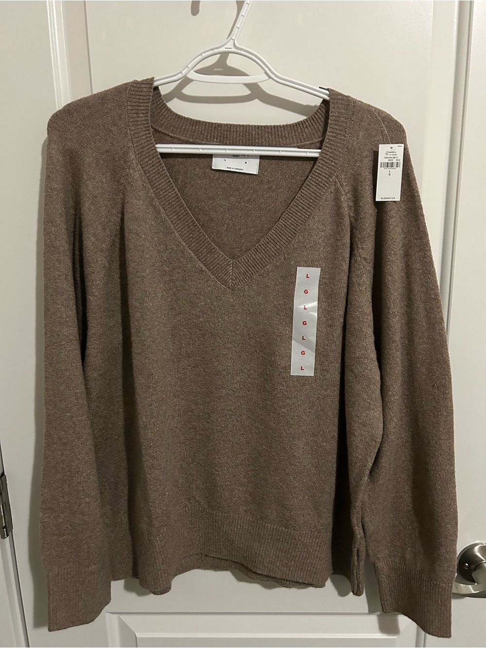 V-Neck Cozy Women's Sweater -